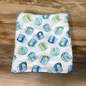 Aden + Anais Radio Print Muslin blanket